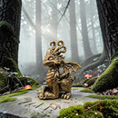 Brass Sitting Magic Dragon Figurine FB1041 🪭🌟🪭