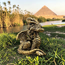Brass Sitting Magic Dragon Figurine FB1041 🪭🌟🪭