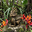 Brass Sitting Magic Dragon Figurine FB1041 🪭🌟🪭