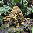 Brass Skeleton Spinosaurus Dinosaur Figurine Animal / Spirit Totem FB1430 🪽🦖🪽