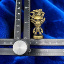 Brass Skull Rider Totem / Spirit Animal Figurine 🧡 FB1608