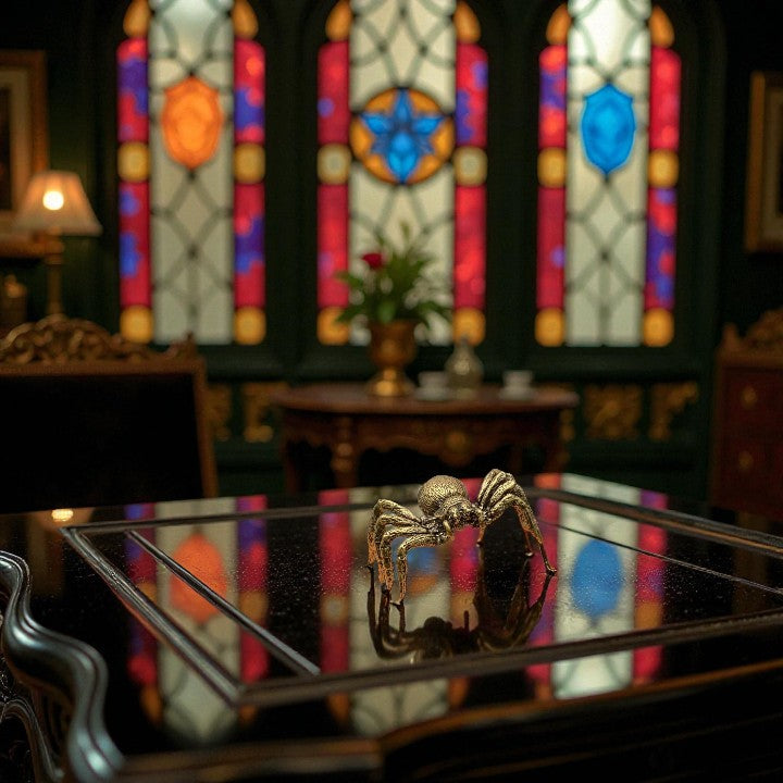 Brass Spider Guardian Totem / Spirit Animal Figurine FB2084 🕸️