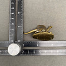 Brass Spinosaurus Dinosaur Figurine with Spread Wings Animal / Spirit Totem FB1976 🪽🪽