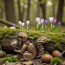 Brass Squirrel Figurine, preparedness, persistence wisdom, abundance FB2493 🐿️