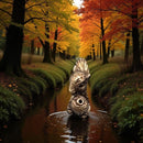 Brass Squirrel Figurine, preparedness, persistence wisdom, abundance FB2493 🐿️