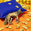 Brass Standing Fox Totem / Spirit Animal Figurine FB1786 💛🦊💛