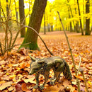 Brass Standing Fox Totem / Spirit Animal Figurine FB1786 💛🦊💛