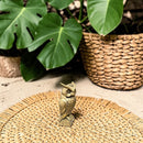 Brass Straight Back Owl Totem / Spirit Animal Figurine FB1084🦉