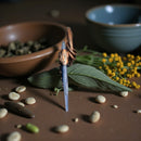 Brass Sun with Kyanite Blades Pendant FB2085 🌻