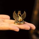 Brass Regal Swan Queen Figurine Animal / Spirit Totem 💚 BV024