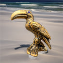 Brass Toucan Figurine Totem / Spirit Animal FB2132 🦜