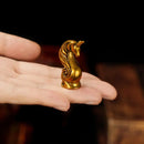 Brass Unicorn with Swirly Mane Totem / Animal Spirit Figurine ☀️BV008