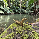 Brass Weasel Animal Totem / Spirit Animal Figurine FB1110 🦦