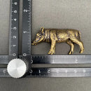 Brass Wild Boar Totem / Spirit Animal Mini Figurine FB1586 🐗