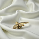 Brass Wild Goose Figurine - Animal Totem / Spirit Animal FB2994 🏜️