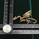 Brass Winged Dragon Figurine - Totem / Spirit Animal FB3100 🌻💗🌻