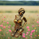Brass Woman Figurine, Empowerment, Strength, Femininity FB1341 🌸
