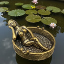 Brass Woman In Tub Figurine, Tranquility FB1582 💗