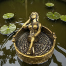 Brass Woman In Tub Figurine, Tranquility FB1582 💗