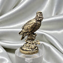 Brass Eagle with Turned Head Figurine Animal / Spirit Totem FB1645 🪭🌟🪭