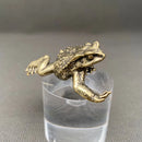 Brass The Toad Frog Totem / Spirit Animal Mini Figurine FB1140 🦊