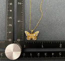 Gold or Platinum Plated Butterfly Pendant / Charm 🧚 FB1637