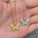 Gold or Platinum Plated Butterfly Pendant / Charm 🧚 FB1637