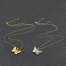 Gold or Platinum Plated Butterfly Pendant / Charm 🧚 FB1637
