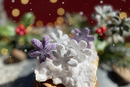 White Howlite or Lepidolite Snowflake FB2416