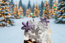 White Howlite or Lepidolite Snowflake FB2416