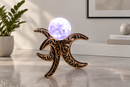 Crescent 4-Moon Wood Sphere Stand, FB2958