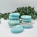 Blue Aragonite Oval Worry Stone / Thumb Stone 🧡 FB2987