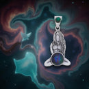 Sterling Silver Gaia with Azurite & Malachite FB1122 🌿