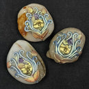 Carnelian Rock Goddess Face  FB2799 🌻🐘🌻