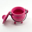 Cauldron with Lid | Cast Iron Smudge Pot | Potion Cauldron with Surprise Smudge Stick FB261 🪭1 🌿