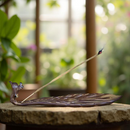 Ceramic Peacock Stick Incense Holder FB2262 🦚