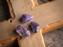 Charoite Tumbled Stones, Assorted Sizes, Excellent Color FB2625  🌿