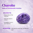 Rare Siberian Charoite Bracelet - Unshakeable Intuition 💜 CI645