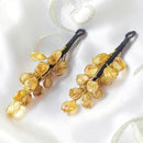 Citrine Tumbled Stones Car / Room Hanger FB1585 🌼