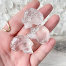 Clear Quartz Mini Skull FB3013 🌸🪽🌸