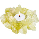 Cluster Rough Gemstone T-Light Holder FB1104 🌛🪷🌛