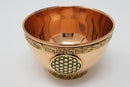 Copper Blessing / Offering / Altar Bowls with Etching / Emblems FB1579 🔥