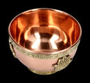 Copper Blessing / Offering / Altar Bowls with Etching / Emblems FB1579 🔥