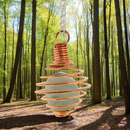 Copper Large Tumbled Stone Pendant Cage / Holder FB3134 💛