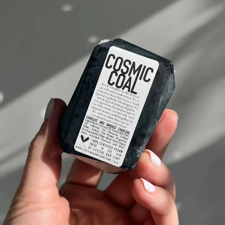 Cosmic Coal Soap with Black Obsidian FB2940 💙