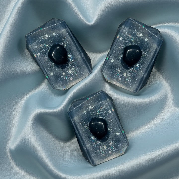 Cosmic Coal Soap with Black Obsidian FB2940 💙