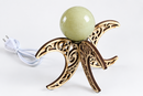 Crescent 4-Moon Wood Sphere Stand, FB2958