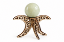 Crescent 4-Moon Wood Sphere Stand, FB2958
