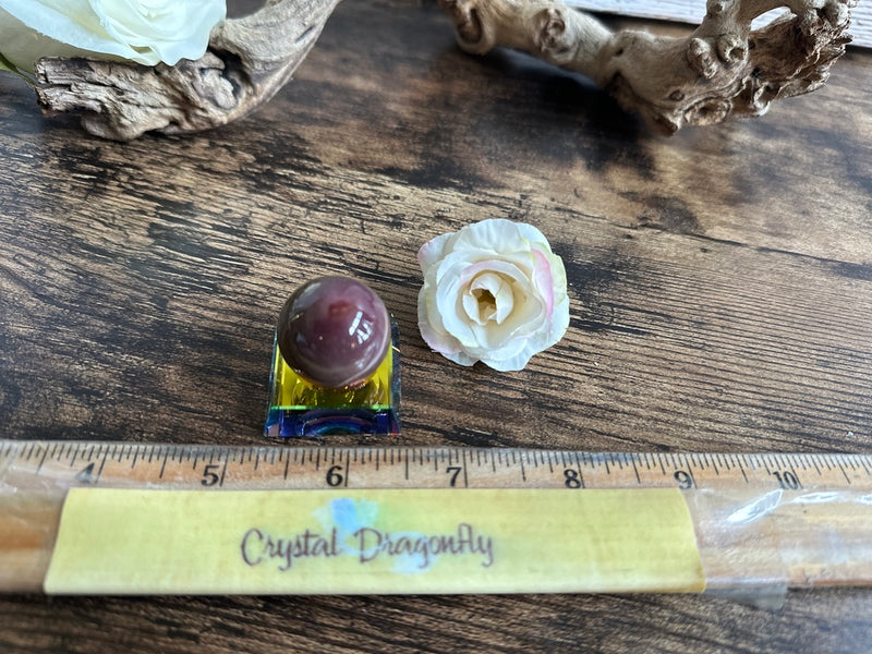Mookaite Small Spheres, Vibrant, Colorful and Unique FB1545