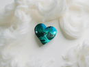 Chrysocolla Malachite Hearts from South Africa FB1298 🌱
